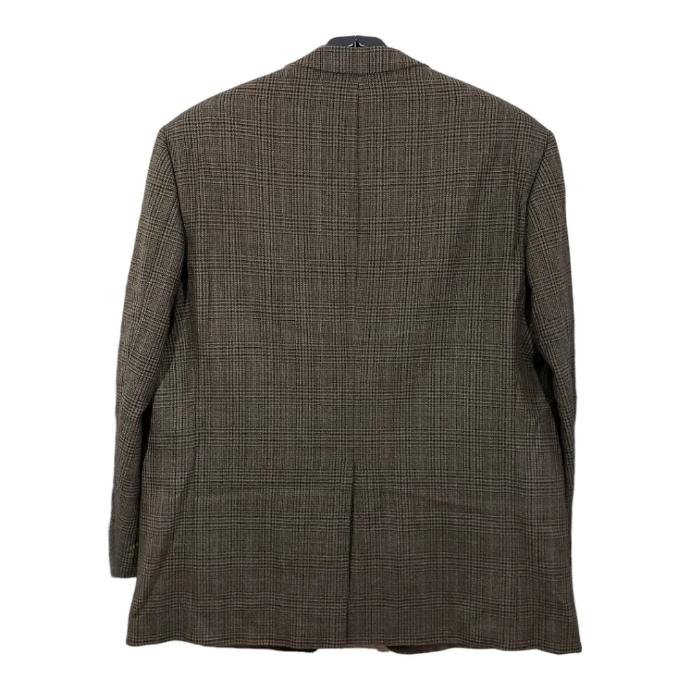 Botany Five Hundred Plaid Lambswool Blazer Jacket - Picture 3 of 16